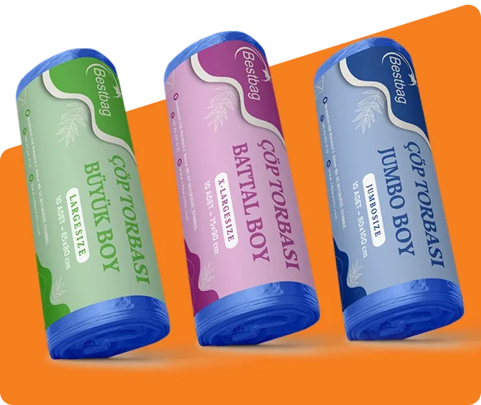 Trash bag samples produced by CDB Plastic